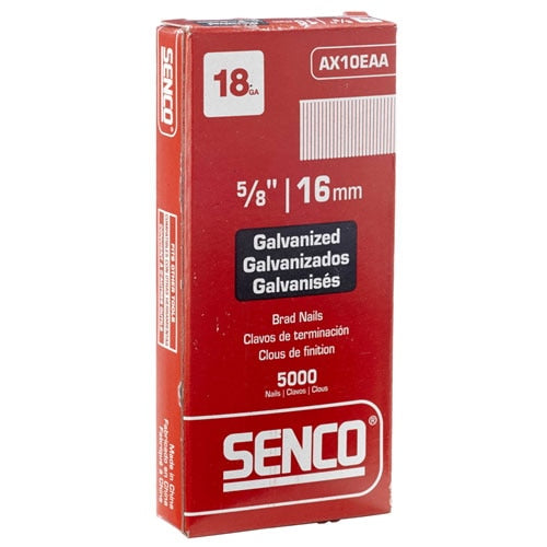 Senco AX10EAA 18 x 5/8in Med. Head Brad