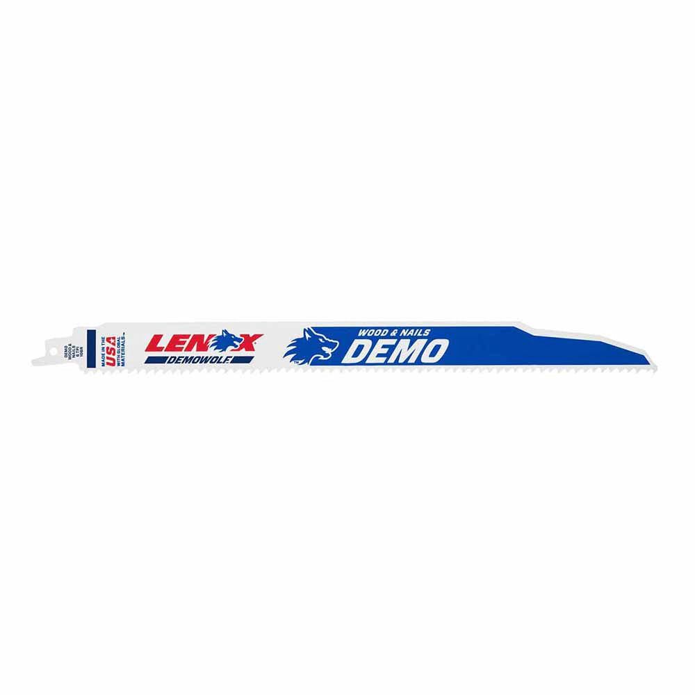 Lenox 20373106R5 12" 6 TPI DEMOWOLF Reciprocating Saw Blade 5PK
