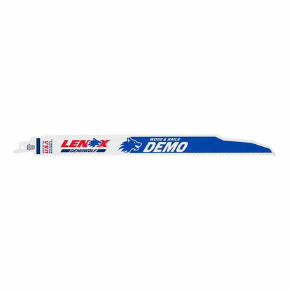 Lenox 20373106R5 12" 6 TPI DEMOWOLF Reciprocating Saw Blade 5PK