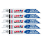 Lenox 20374650R5 MULTIWOLF 6 in. 14 TPI WAVE EDGE Reciprocating Saw Blade (5 PK)