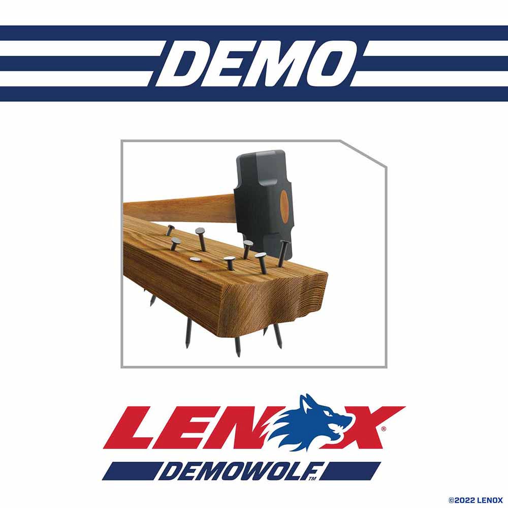 Lenox 20485B106R 12" 6 TPI DEMOWOLF Reciprocating Saw Blade 25PK