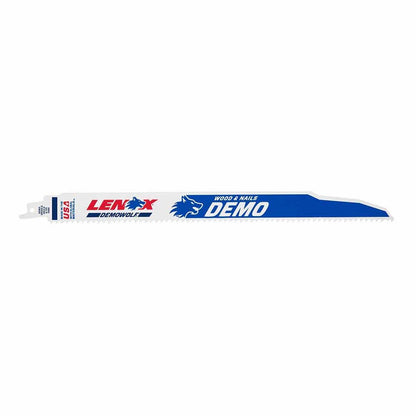Lenox 20500106R 12" 6 TPI DEMOWOLF Reciprocating Saw Blade 2PK