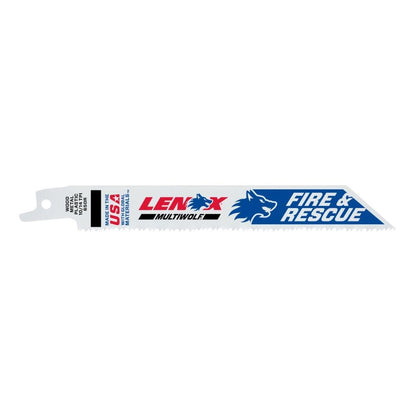 Lenox 20515B650R MULTIWOLF 6 in. 14 TPI WAVE EDGE Reciprocating Saw Blade (25 PK)