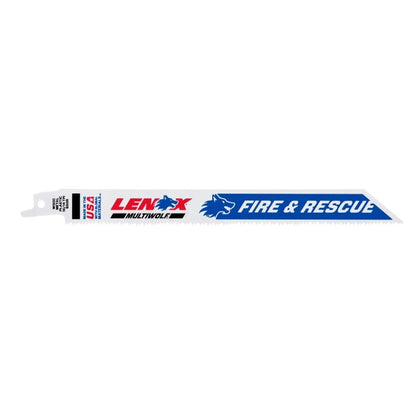 Lenox 20577850R MULTIWOLF 8 in. 14 TPI WAVE EDGE Reciprocating Saw Blade (5 PK)