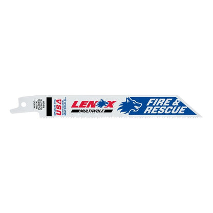 Lenox 20592650R MULTIWOLF 6 in. 14 TPI WAVE EDGE Reciprocating Saw Blade (2 PK)