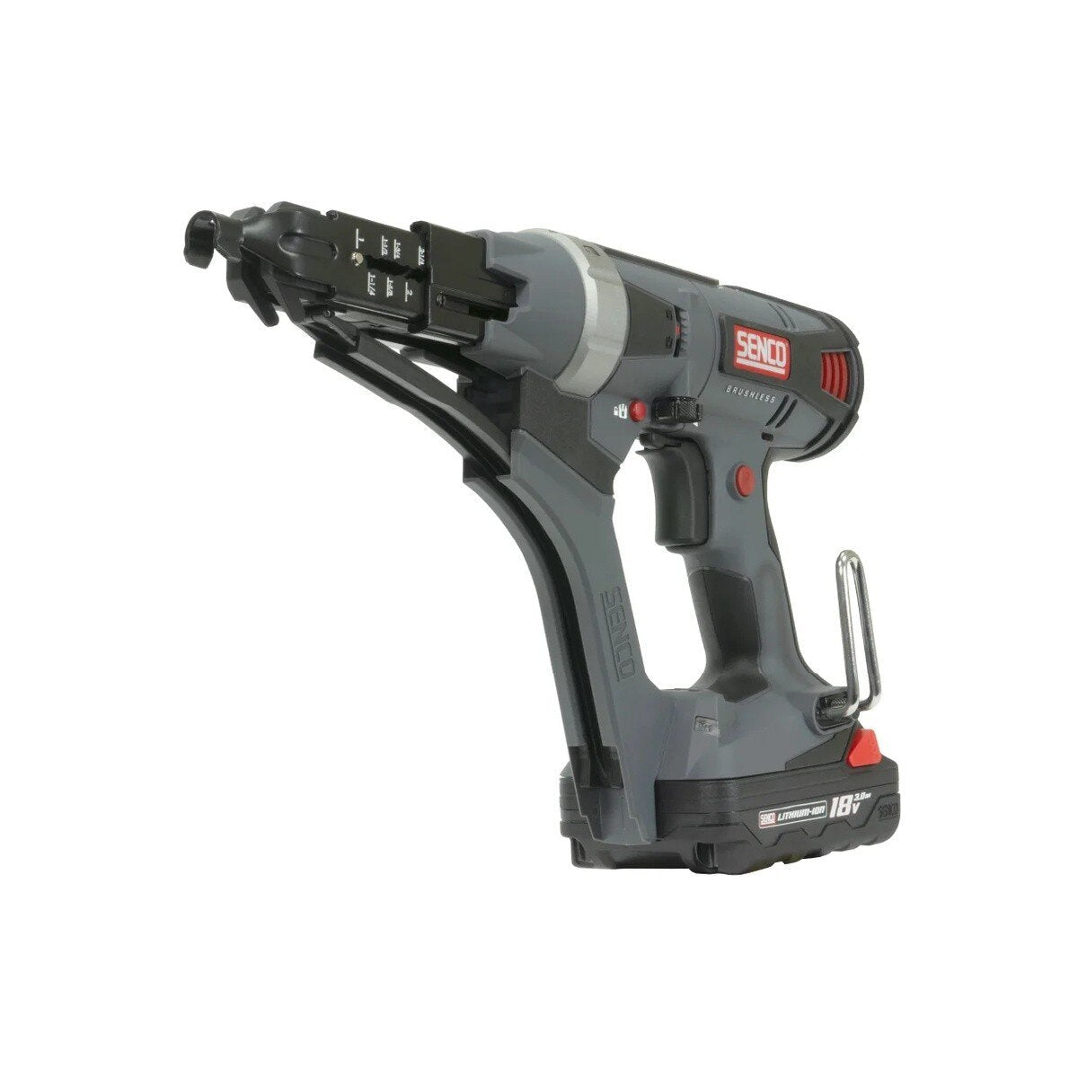 SENCO 10C0002N 18V 1" to 3" 2,500 RPM Cordless Collated Screw System Kit with 4.0Ah Battery (1 Kit)