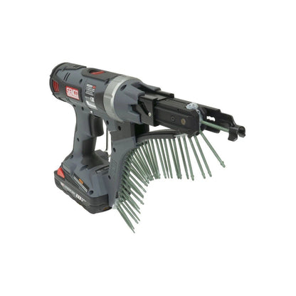 SENCO 10C0002N 18V 1" to 3" 2,500 RPM Cordless Collated Screw System Kit with 4.0Ah Battery (1 Kit)