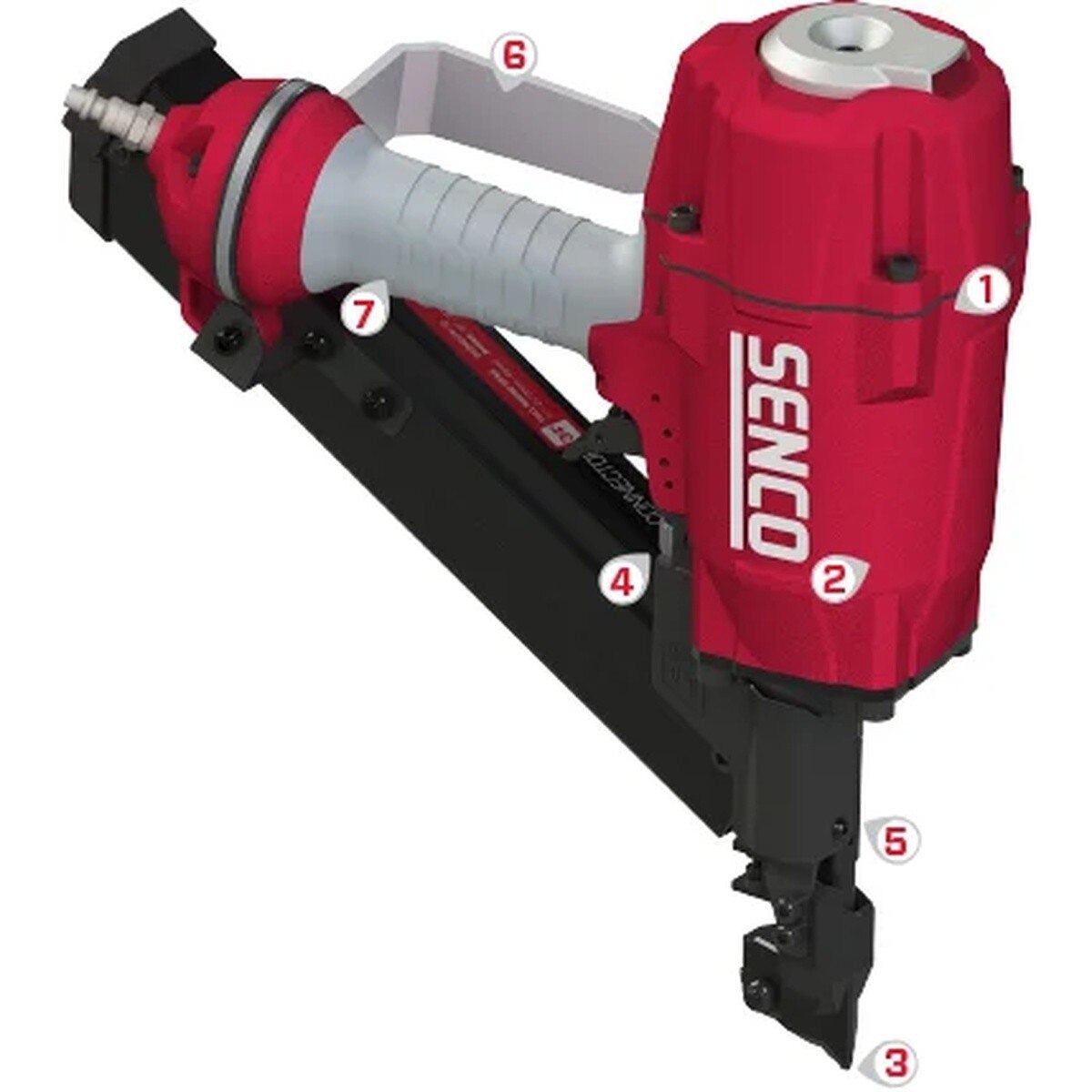 SENCO JN91P1 34 Degree Pneumatic Metal Connector Nailer 1-1/2" to 2-1/2"