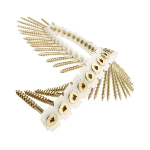 Senco 08F200Y Duraspin #8 x 1-3/4" Flooring to Wood Collated Screw (1, 000 per Box)