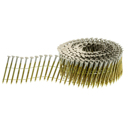 Senco EL19AGBH 1-3/4" x 0.092" 15° Ring Shank Coil Nails, 3600 Count