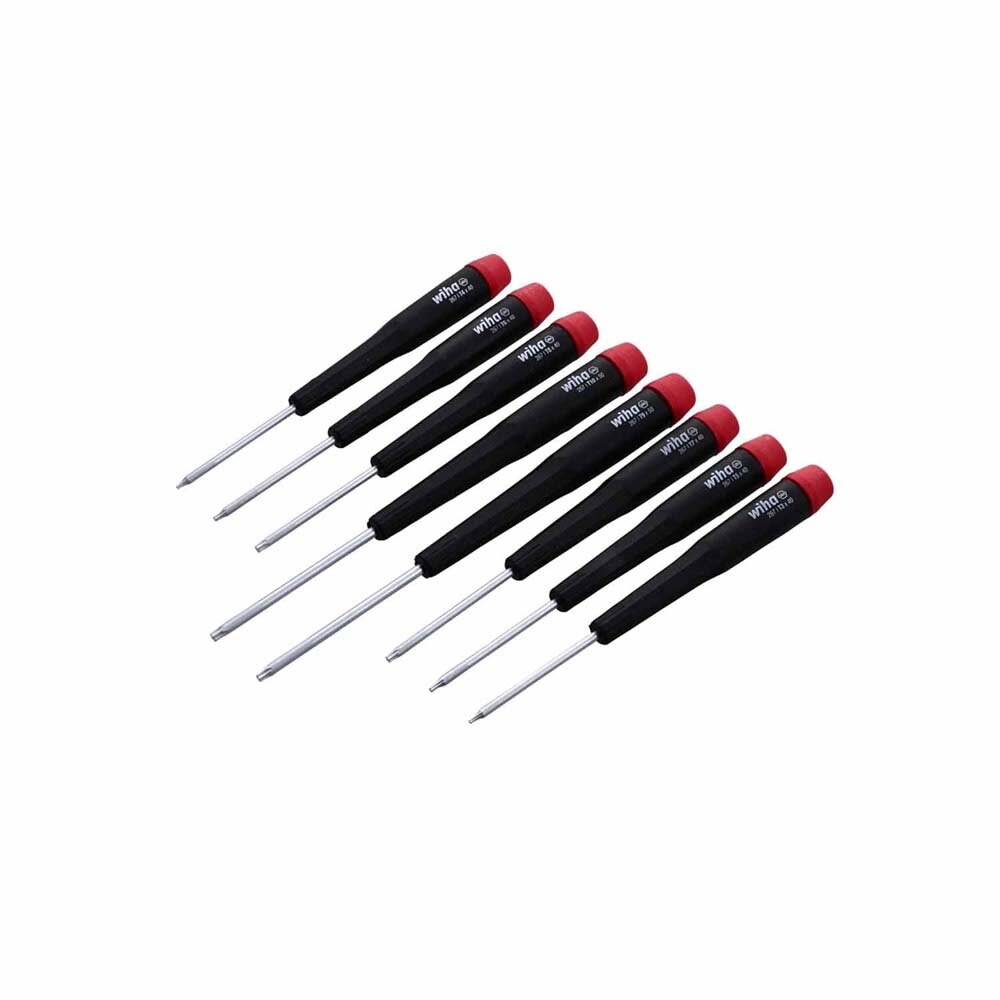 Wiha 26799 8 Piece Precision Torx Screwdriver Set