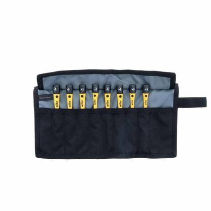 Wiha 27396 8 Piece ESD Safe Picofinish Precision Screwdriver Set in Pouch