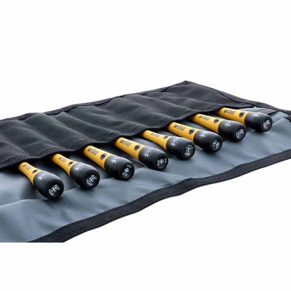 Wiha 27396 8 Piece ESD Safe Picofinish Precision Screwdriver Set in Pouch