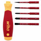 Wiha 28345 6 Piece Insulated SlimLine PocketMax Multi-Driver