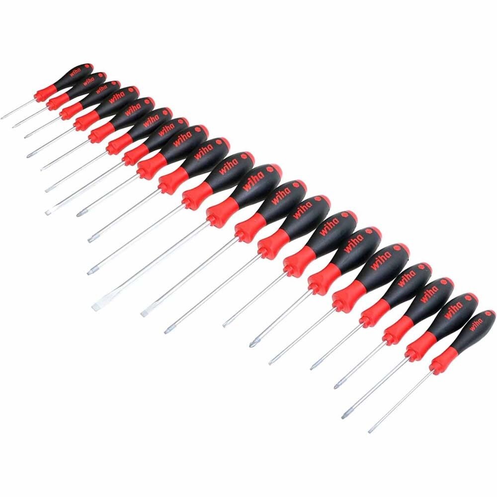 Wiha 30299 20 Piece SoftFinish Screwdriver Set